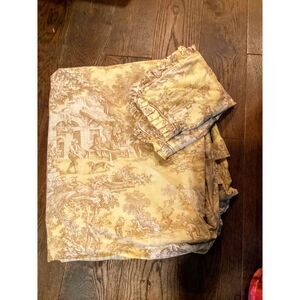 2 piece Custom Made Legacy Lutece Seres Toile Daybed Duvet Cover+ 1 Pillows Sham